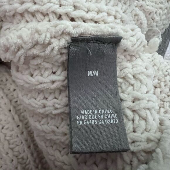 Aerie Cream Oversized Cowl Neck Sweater size M - Picture 4 of 6